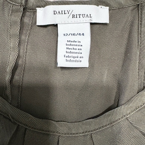 Daily Ritual Dark Green Women's Jumpsuit - Picture 3 of 4